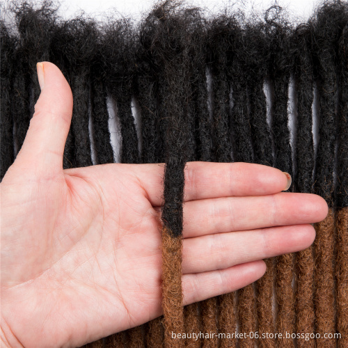 BLT dread locks 100% dreads extensions human hair handmade dreadlock hair permanent afro dreadlock for sale